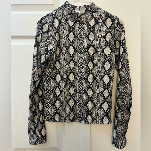 Snakeskin Print Shirt - Picture 1 of 2